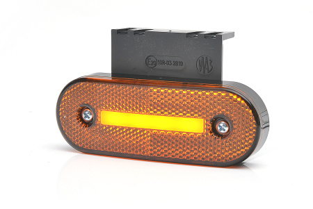 RS LED-ÄÄRIVALO | KELTAINEN | 115X41X20MM | 0,5M JOHTO | 12-24V