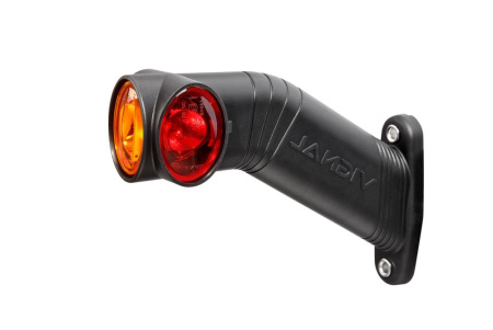 VIGNAL KUMIVARRELLINEN LED-ÄÄRIVALO 12-24V 178MM | VASEN