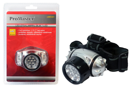 LED-OTSALAMPPU 28LM 7 LEDIÄ