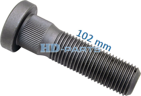 HD PYÖRÄNPULTTI SC 102MM 2068654 - > MUSTA, PYÖREÄKANTA ALUMIINIVANNE