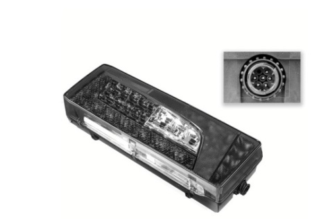 COSIBO LED-TAKALYHTY SC LC8 VASEN 400X130X89MM, REKISTERIKILVENVALOLLA