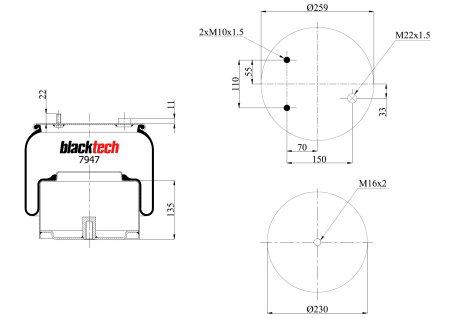 BLACKTECH ILMAJOUSIPALJE DAF XF TAKA