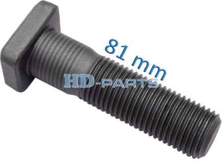 HD PYÖRÄNPULTTI SC 81MM - > 2008, KANTIKAS KANTA/ALUMIINIVANNE