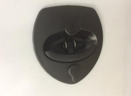 BL LUKKO TYÖKALULAATIKOLLE MUSTA, LUKOLLA PULTTIVÄLI 95MMX68MM 