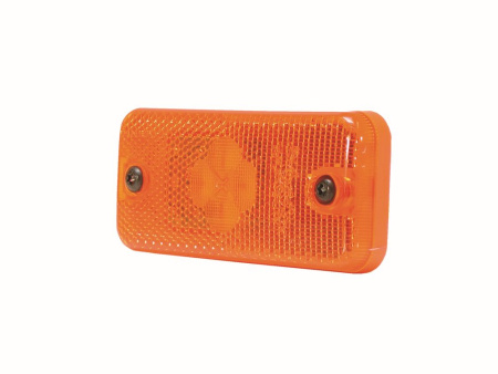 VIGNAL LED ÄÄRIVALO KELTAINEN VL LINJA-AUTO 24V 4XLED AMP 110X50MM
