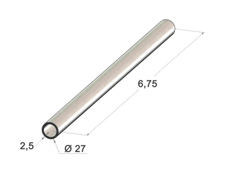 TMT PUTKI R-27 X 2,5/6,75 M