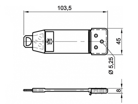 TMT P&L KIELI OVISALPAAN 25345 PITUUS 103MM