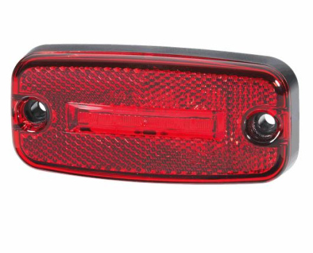 HELLA LED-ÄÄRIVALO PUNAINEN 24V 5000 MM JOHTO ADR