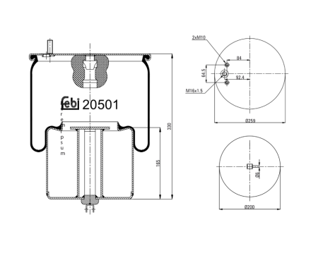 FEBI AIR SPRING