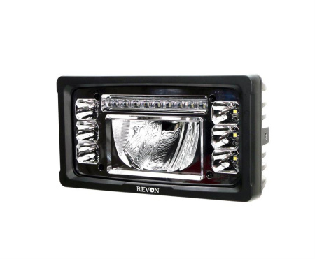 REVON LED-KAUKOVALO HÄIKÄISYSUOJALLE SC 4-/R-SARJA 9-32V 90W | 7650LM | REF 37,5 | PARKILLA