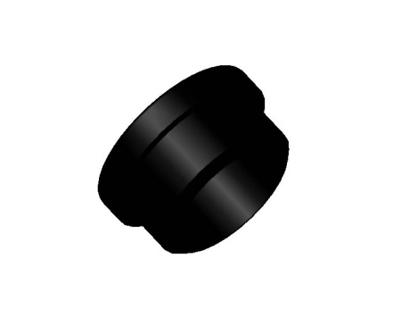 TMT MUOVITULPPA MUSTA 42MM ZN KANNAKEPUTKELLE