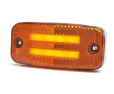 RS LED-ÄÄRIVALO SUUNTAVILKULLA NEON | 5M LIITOSJOHTO | 12-24V | 53 X 114 X 23 MM