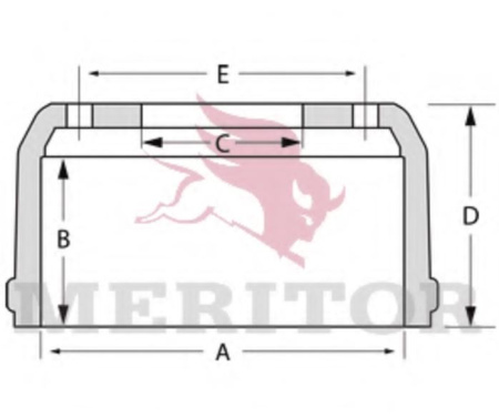 MERITOR JARRURUMPU SAE 305X200