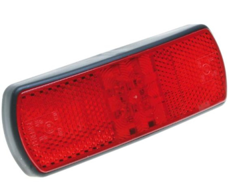 ERMAX LED-ÄÄRIVALO PUNAINEN 0,5M 9-33V