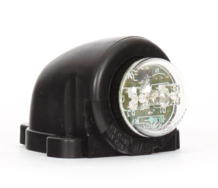 RS LED-ÄÄRIVALO "EYEBALL" | KELTAINEN | 12-24V | 58 X 42 X 76 MM
