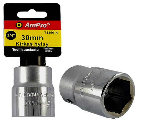 KIRKAS HYLSY 3/4" 27MM 6PT