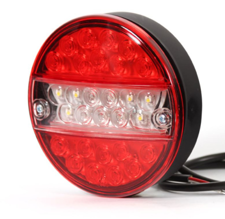 RS LED-SUMU-/PERUUTUSVALO | 24V | Ø140 X 50 MM