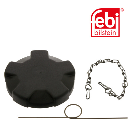 FEBI KANSI POLTTOAINESÄILIÖLLE 80MM VL/RVI/IVECO, EI LUKKOA