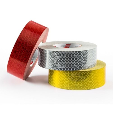 ÄÄREISMERKINTÄTEIPPI KELTAINEN 50MM METRITAVARA