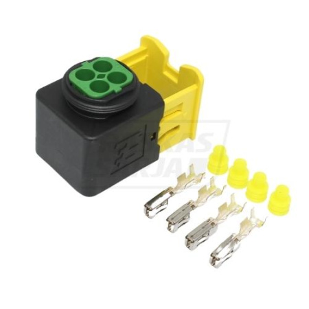RS AMP HDSCS 4-NAP. HYLSYRUNKO SARJA 1,5-2,5 MM² (VIHREÄ SISÄOSA)