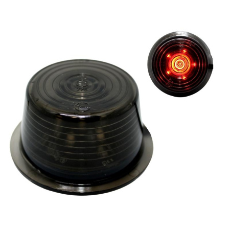 GYLLE BLACK LED-KUPU PUNAINEN | 6-LED | JOHTO 5M | 12-24 V | E-HYV. 